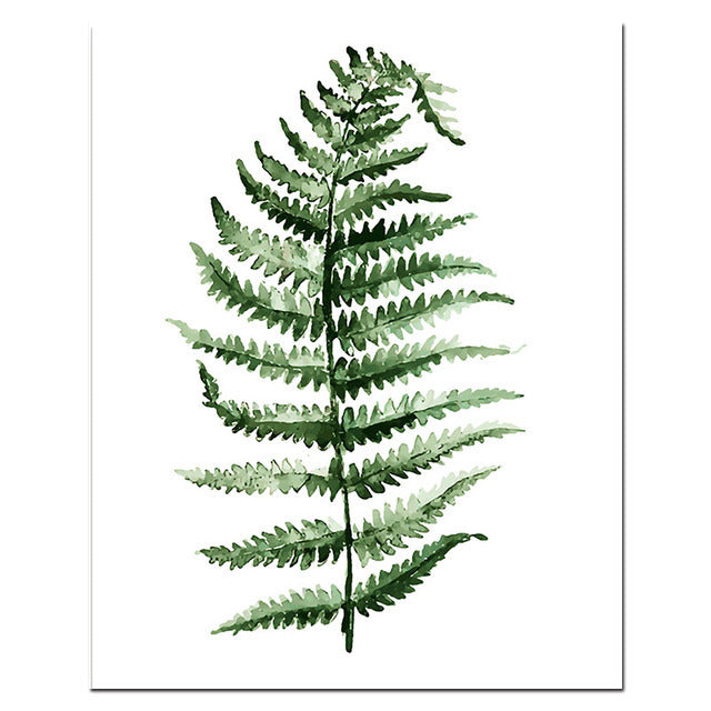 Home Decor Green Plant Canvas Painting Home Decor Green Plant Canvas Painting